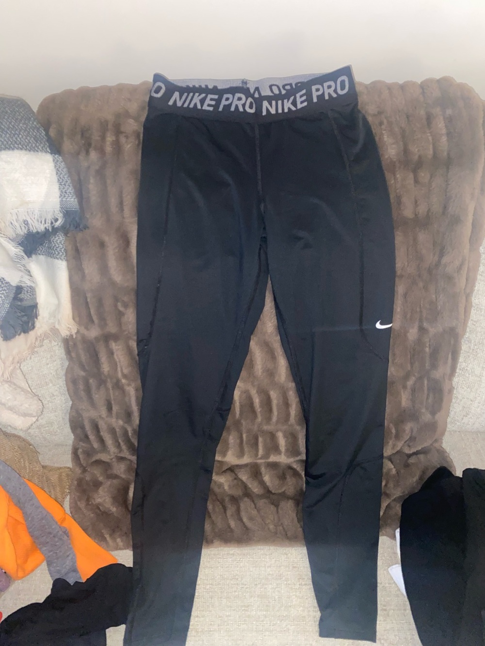 Small black Nike pros